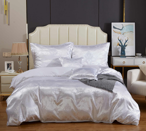 Bedding 220 x 200 5pcs Satin Embroidered AT002