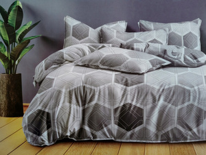 Bedding 160 x 200 3pcs Satin Dalwin 1114