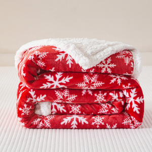 Koc 160 x 200 Mikrofibra Świąteczna Hayat 101