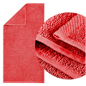 Ręcznik 50 x 100 Bawełna Bari 500g/m2 Czerwony