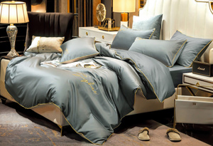 Bedding 220 x 200 4 pieces with Areta 04 Embroidery