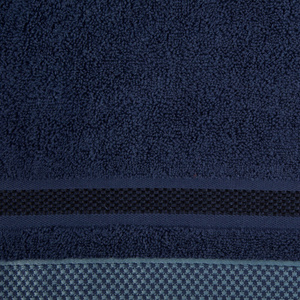 Towel 30x50 Bath Frotte Abbie 10 Navy Blue