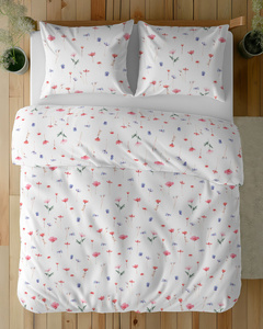 Bedding 220 x 200 3pc Asti Satin Cotton 5486B