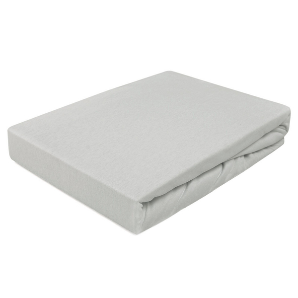 Jersey sheet with elastic 155_D Ash 120x200
