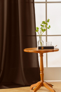 Zasłona 140 x 250 Dekoracyjna Jednolita Leoni 07 T