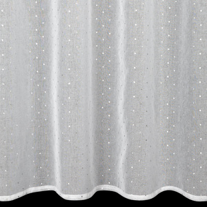 Firana 140 x 250 Dekoracyjna Przelotki DOTI B+Sreb