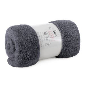 Koc 150 x 200 Mikrofibra Baranek Lori Stal