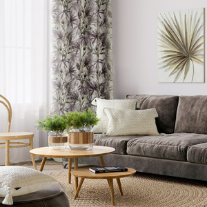 Curtain 140 x 250 Decorative Velvet Tessa B+Violet