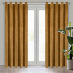 Curtain 140 x 250 Decorative Villa Spill Honey