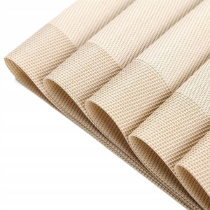 35 x 35 Decorative Latte Cream placemat