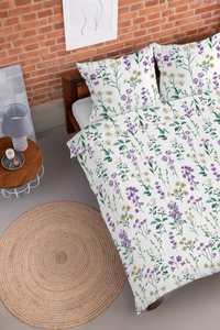 Pościel 160 x 200 3cz Flanela Bawełna Laura 5634B