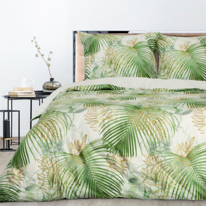 Bedding 160 x 200 3pc Satin Nelly4 Green