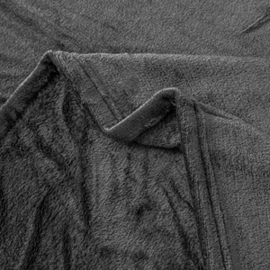 150 x 200 Microfiber Solo Blanket Black
