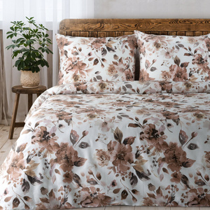 Pościel 140 x 200 2cz Satyna Bawełniana Spring 76