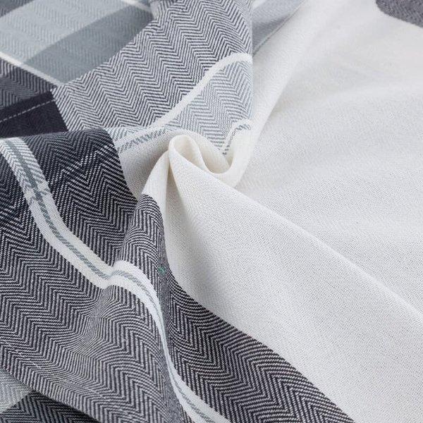 Komplet Ścierek 2szt 50 x 70 Bawełna Mona Czarny