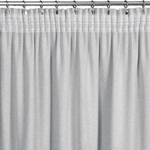 Zasłona 140 x 270 Dekoracyjna Taśma Eris J.Srebrny