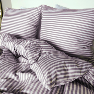 Pościel 140 x 200 2cz Mikrofibra w Pasy Eusebia Home 02