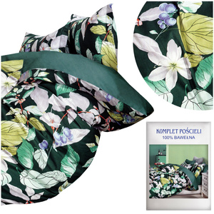 Pościel 160 x 200 3cz Satyna Bawełniana nr A1639