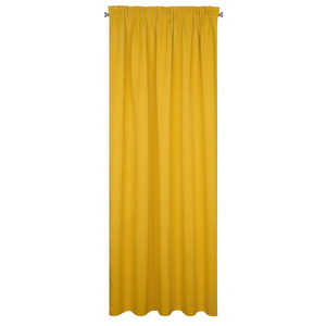 Blackout Logan Tape Curtain 140 x 270 Mustard