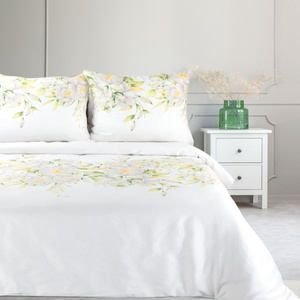 Bedding 160 x 200 3pcs Satin Cotton Spring 22