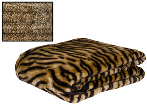 Color Acrylic Blanket No. A-057 Tiger Skin 160x210