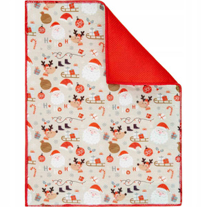 38 x 51 Santa Christmas Dish Drying Mat