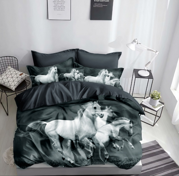 Pościel 160 x 200 3cz Mikrofibra 3D Andreas 3033