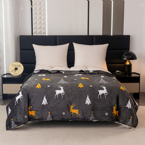 Blanket 160 x 200 Microfiber Christmas Donato 01