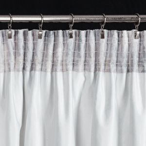 Curtain 140 x 270 Decorative Velvet Tina Silver