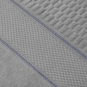 Towel 70 x 140 Cotton Peru 500g/m2 Velour Grey