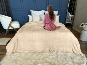 Blanket 200 x 220 Microfiber Solid Juana 08