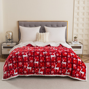 Koc 160 x 200 Mikrofibra Świąteczna Hayat 106