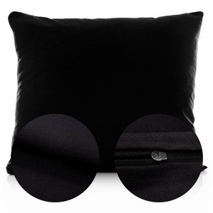 Cotton Pillowcase 70 x 80 Uniform Ola Black Black