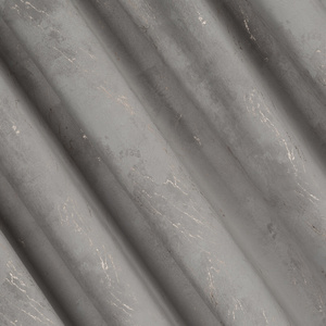 Zasłona 140 x 300 Dekoracyjna Velvet Nadia Sreb+Zł