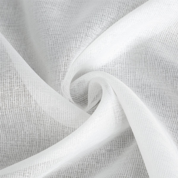 Margo Decorative Curtain 300 x 270 Tape White