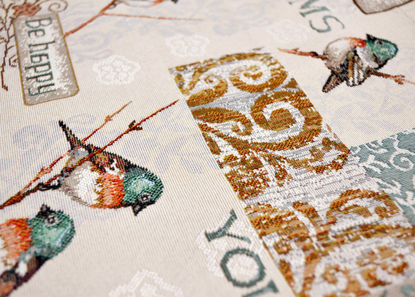 Decorative pillowcase 40 x 40 Tapestry Nadia 11