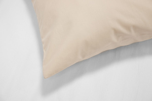 Cotton pillowcase 45 x 45 Uniform Ola Beige Beige