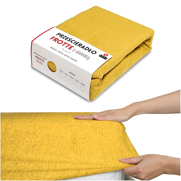 Prześcieradło 80 x 140 Frotte z Gumką Gaja 41