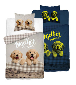 Bedding set 140 x 200 2 pcs FLUO Youth Jaime 5553A