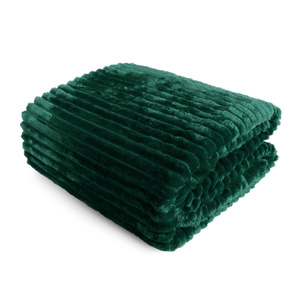 Blanket 160 x 200 Microfiber Embossed Ardea Stripes 60