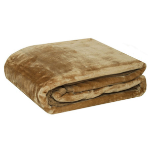 Uniform Acrylic Blanket No. A-026 Beige 160x210