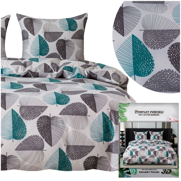 Pościel 200 x 220 3cz Satynowa Maria 3084