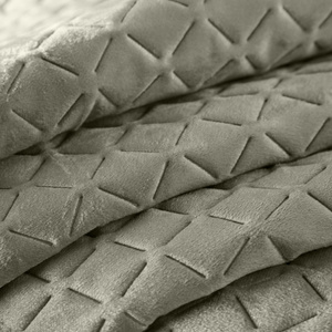 Narzuta 70 x 160 Pikowana Welurowa Dimon Srebrny