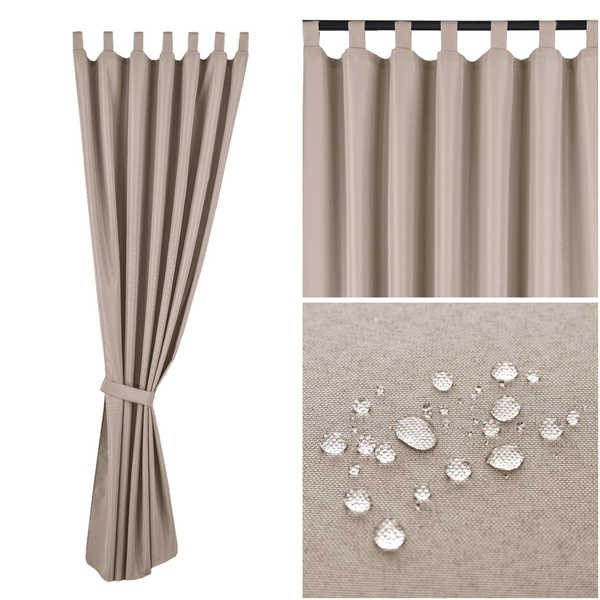 Zasłona 155 x 220 Ogrodowa Wodoodporna Rune B02