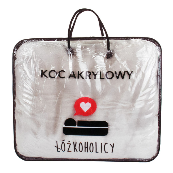Koc 70 x 160 Akrylowy Jednolity Ciepły Yasemin 07