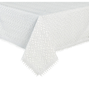 Round Tablecloth Ø 85 Gipiura Pattern 058 White