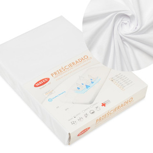 Protective sheet 90 x 200 with elastic JERSEY 01