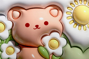 Mata łazienkowa 3D Antypoślizgowa Chłonna Magic 07