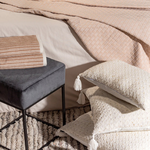 Poszewka 60 x 60 Dekoracyjna Seville 3C Kremowy