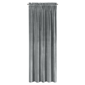 Curtain 140 x 270 Decorative Samanta Graphite Tape